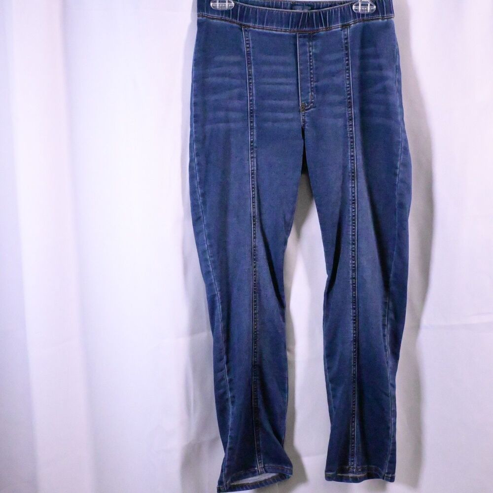 Pure Jill Medium‎ Wash Pull-On Slim Leg Ankle Jeans Women's XS 29x27